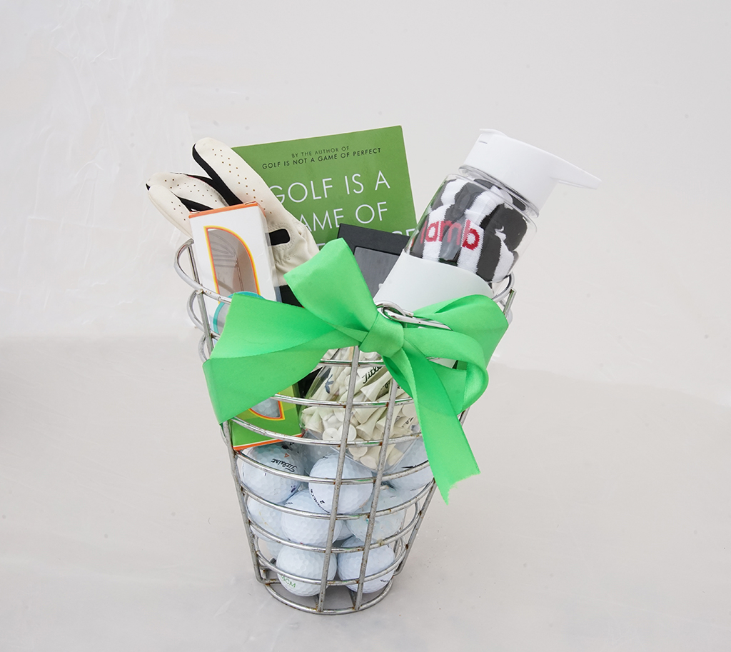Golf gift basket - Nicole Golf - Golf gifts for birthdays